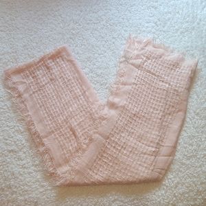 Pink Silky Scarf